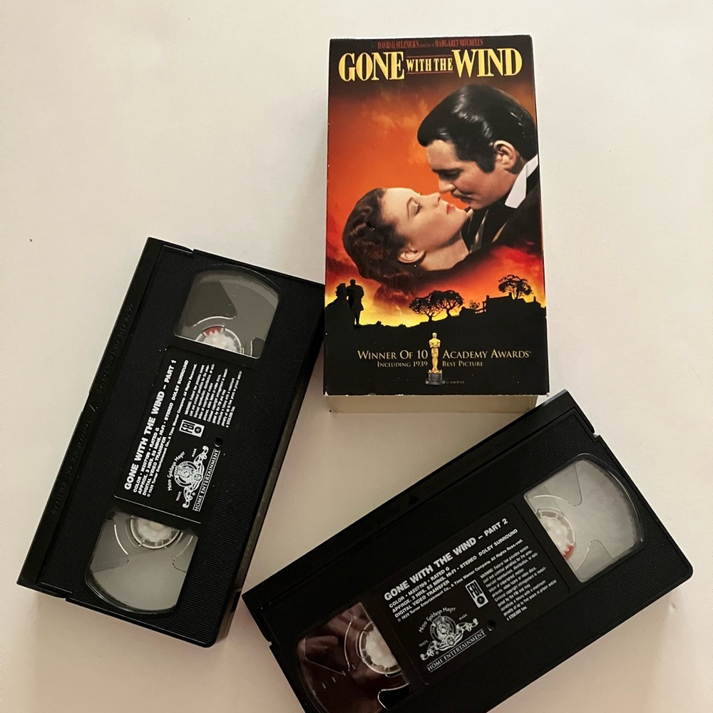 VHS Tape Set - Black - Classic Film